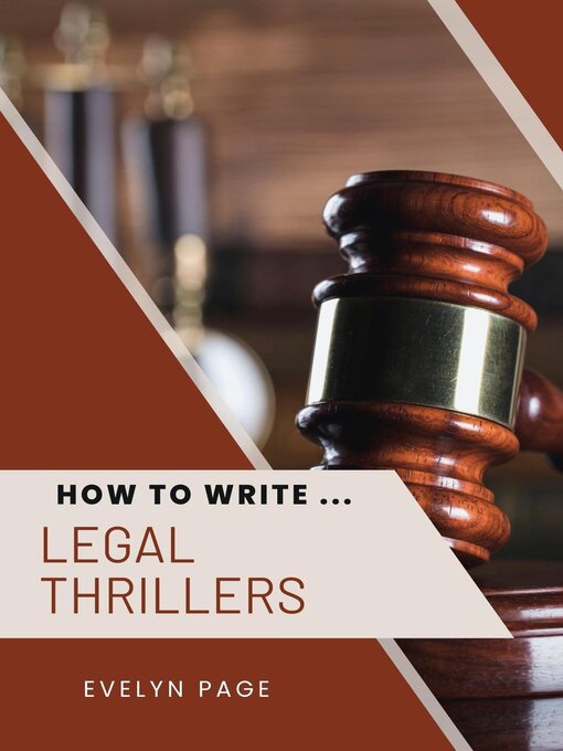 Title details for How to Write ... Legal Thrillers by Evelyn Page - Available